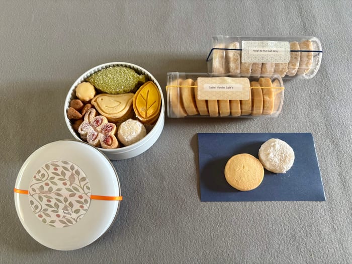 米粉クッキーfeuille缶セット